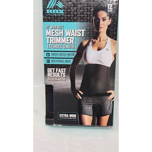 RBX Accessories - RBX Mesh Waist Trimmer 12” extended length belt 50" length